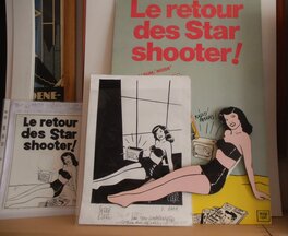 Plv pour la maison de disque EMI PATHE.1979. Plv pour la maison de disque EMI PATHE.1979.