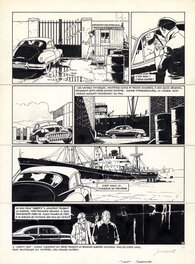 Patrick Jusseaume - Tramp - Tome 1 - Le piège - Planche originale