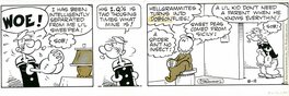 Bud Sagendorf - Popeye - Planche originale