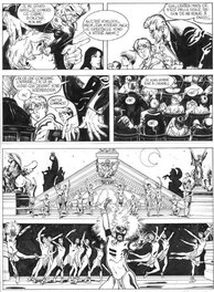 Alain Dodier - Planche du tome1 de JKJ Bloche - Planche originale