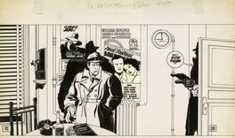 Serge Clerc - Le Dessinateur Espion - page de garde. - Comic Strip