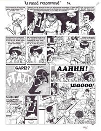 Jacques Devos - Devos: GENIAL OLIVIER T.7 P.4 - Comic Strip