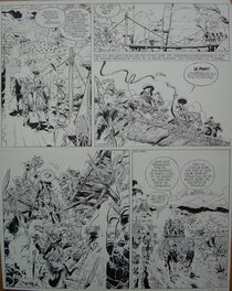 Jean Giraud - Blueberry "Ballade pour un cercueil" - Planche originale