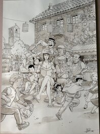 Christophe Alliel - Affiche Salon Ventabren - Original Illustration