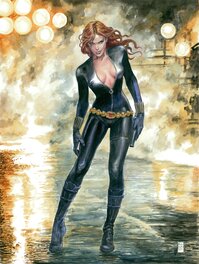 Milo Manara - Manara Milo - Black Widow - Original Art - Couverture originale