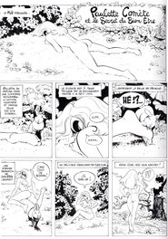 Christian Rossi - PAULETTE COMÈTE - Planche originale