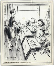 William Galbraith Crawford - Side Glances - Comic Strip