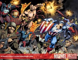 The Marvels Project #8 (Alan Davis Wraparound Variant Cover) - Final Published Version The Marvels Project #8 (Alan Davis Wraparound Variant Cover) - Final Published Version
