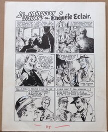 Claude Pascal - Le vainqueur a disparut  - camera 34 numero 44 - 5 février 1951 - Comic Strip
