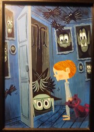 Leo Matsuda - A Vampire hanging in my closet - Original Illustration