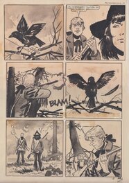 Hugo Pratt - Ticonderoga, Río Lobo 1, pag. 5 - Planche originale