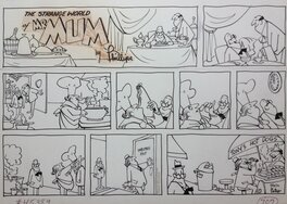 Irving Phillips - Mr. MUM SUNDAY PAGE, N°1 - Planche originale