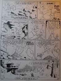 Cézard - Arthur le fantôme - Planche originale