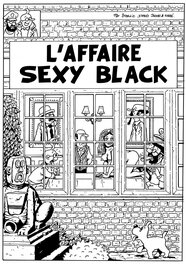 Sternic - L'affaire sexy black - Illustration originale