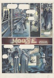 Azpiri - Lorna. Mouse Club. pag. 1 - Planche originale