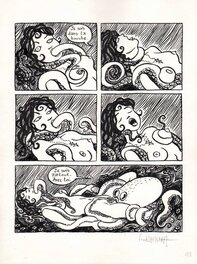 Fred Bernard - "l'ivresse du poulpe" - Comic Strip