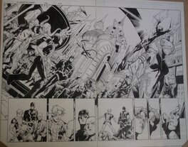 Jim Cheung - The Inhumans - Planche originale