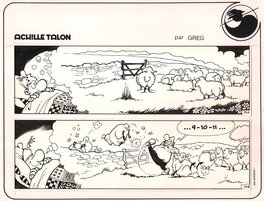 Greg - Achille Talon - Planche originale