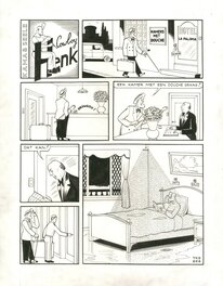 Herr Seele - Cowboy Henk: "Une chambre avec douche, s'il vous plaît..." - Planche originale