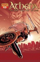 Athena 3 la couverture du comics US