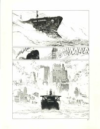 Mathieu Lauffray - Prophet, Tome 4, De profundis, planche 6 - Planche originale