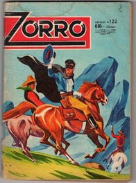 Couverture du n°122 du magazine Zorro