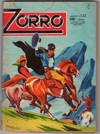 Couverture du n°122 du magazine Zorro Couverture du n°122 du magazine Zorro