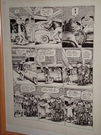 Robert Crumb - Fritz THE CAT - Planche originale