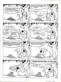 Dupa - Gag 342 de Cubitus - Planche originale