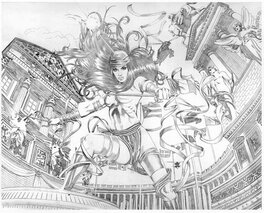 Crayonné avant encrage Crayonné avant encrage