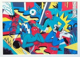 Brecht Vandenbroucke - Illustration White cube - Original Illustration
