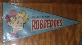 Fanion Robbedoes par André Franquin. Fanion Robbedoes par André Franquin.