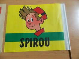 Fanion Spirou par André Franquin. Fanion Spirou par André Franquin.