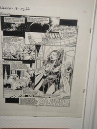 John Byrne - Namor the submarine - Planche originale