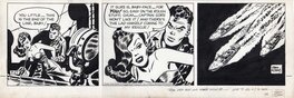 Frank Robbins - Frank Robbins Hazard strip 1946 - Planche originale