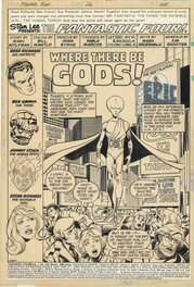 John Byrne - John Byrne - Fantastic Four #216 p 1 - Planche originale
