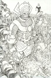 Khoi Pham - Khoi Pham - The Coming of Galactus - Planche originale