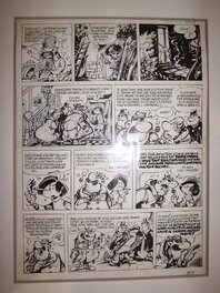 Marc Wasterlain - Le Docteur Poche n° 1, « Il est Minuit Docteur Poche », planche 9, 1976. - Comic Strip