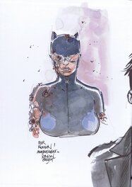 Zombie Catwoman par Cholet