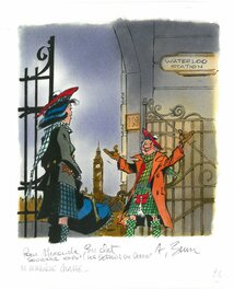 Benn - André Benn, Couverture Dernière chasse - Original Cover