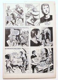 Robert Forrest - The Black Dragon - Revue "Champion Annual " 1967 - Planche originale