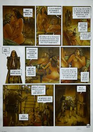 La conjuration d'opale - Planche originale