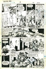 Barry Windsor-Smith - Barry Windsor Smith Machine Man - Comic Strip
