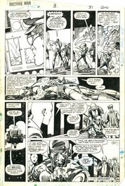 Barry Windsor-Smith - Barry Windsor Smith Machine Man - Planche originale