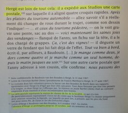 Dans "Lignes de vie" de Philippe Goddin , évocation de la dite carte de vacances dans le Valais Dans "Lignes de vie" de Philippe Goddin , évocation de la dite carte de vacances dans le Valais
