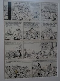 Planche originale - Vieux Nick et Barbe Noire : Les mangeurs de citron