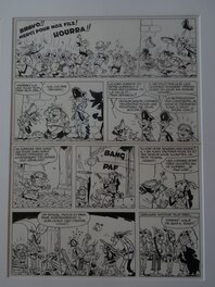 Le Vieux Nick et Barbe-Noire - Planche originale