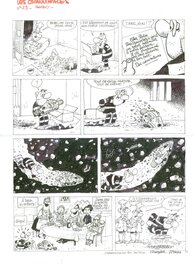 Jean-Claude Fournier - Les cranibales - Planche originale