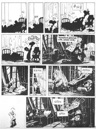 André Geerts - Jojo au pensionnat - Planche 21 - Planche originale