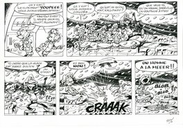 Nic - Spirou - Planche originale